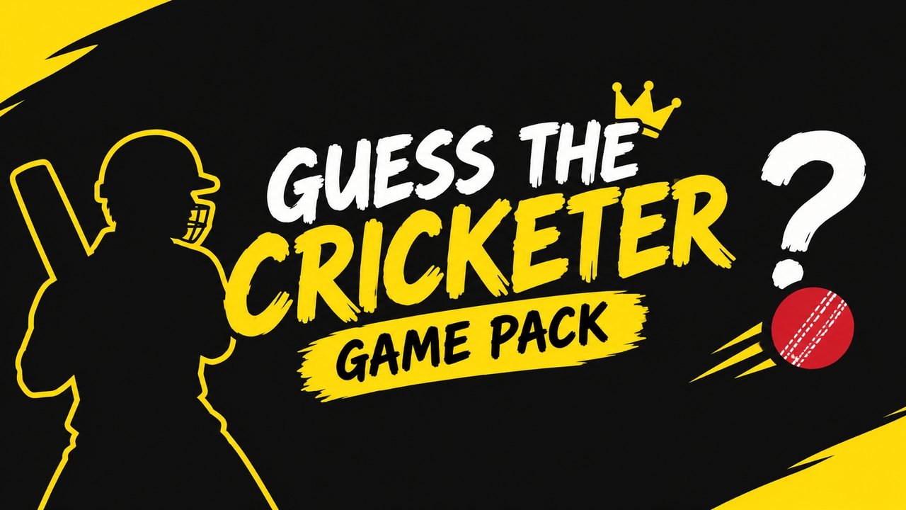 Guess the Cricketer Game Pack