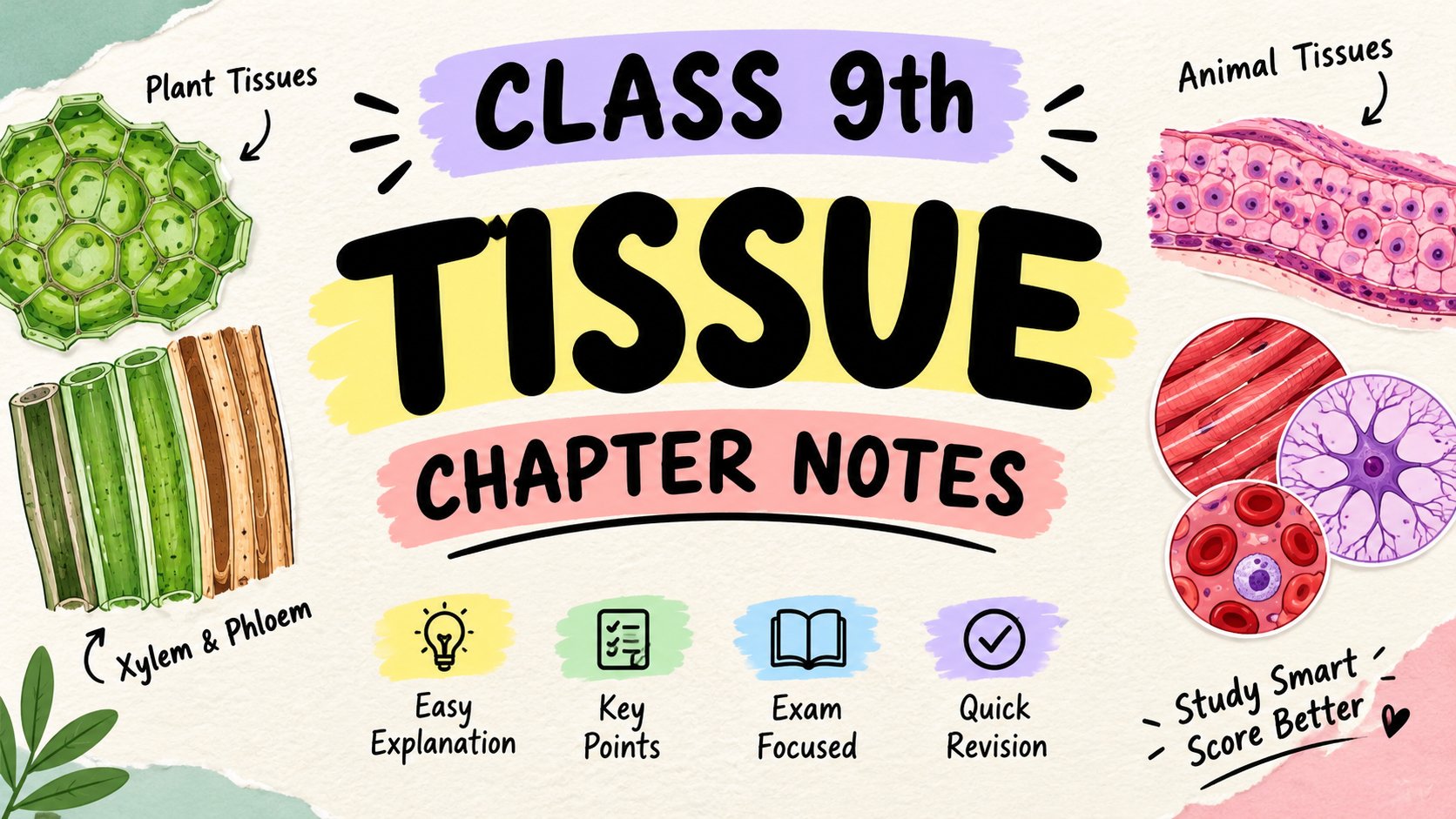 Class 9th Science - Tissue chapter notes