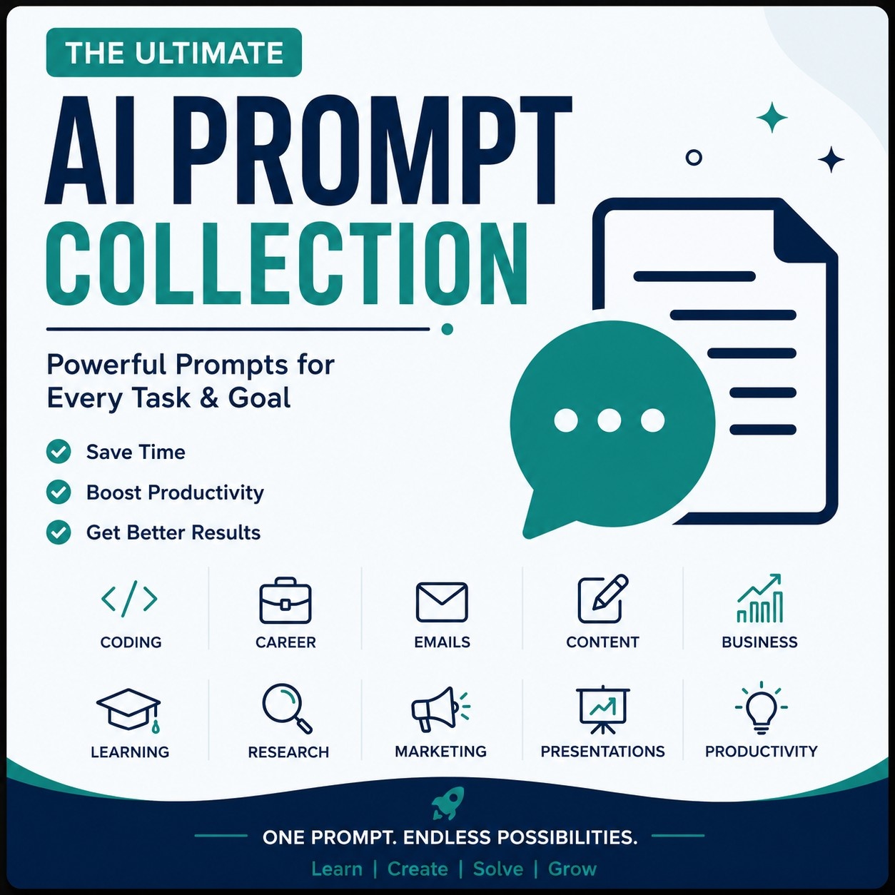 The Ultimate AI Prompt Collection and Ready-to-Use AI Prompt Templates