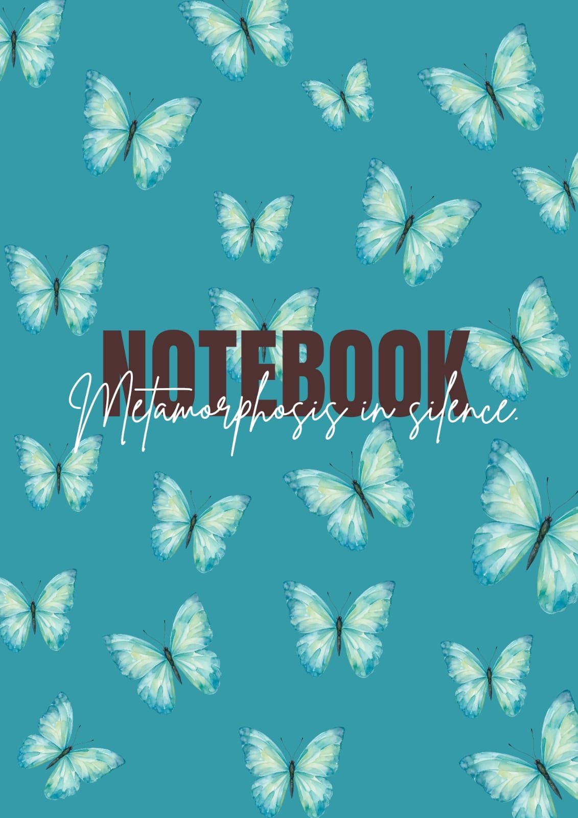 Metamorphosis in Silence – Butterfly Aesthetic Digital Notebook PDF